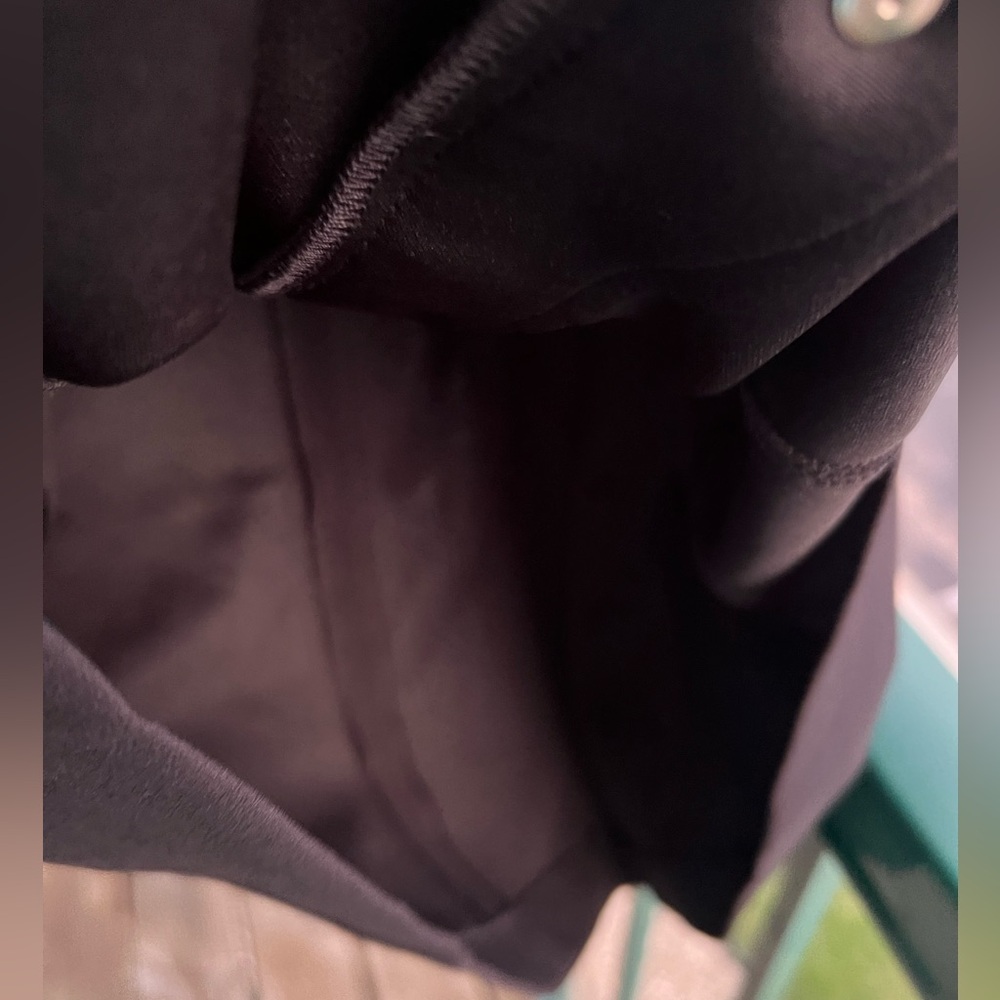 🆕 Tommy Hilfiger Black Women’s Scoop-Neck Scuba Crepe Office Dinner Dress Size 6 - Picture 12 of 16